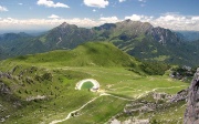 16 Si transita altissimi sul Rifugio Lecco...